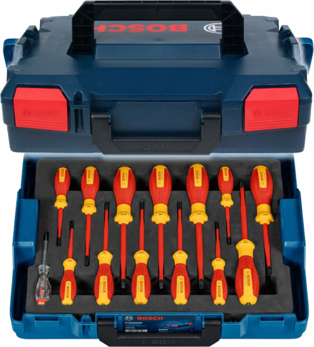 Bosch Professional Schroevendraaierset VDE SL/PH/PZ/TX 14-delig - 1600A02NF9