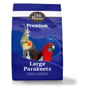 4x Deli Nature Premium Grote Parkiet 4 kg