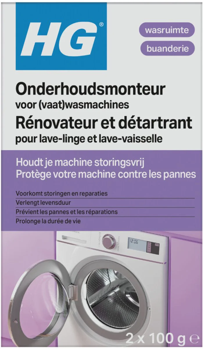 HG Wasruimte Onderhoudmonteur voor Wasmachine 200GR
