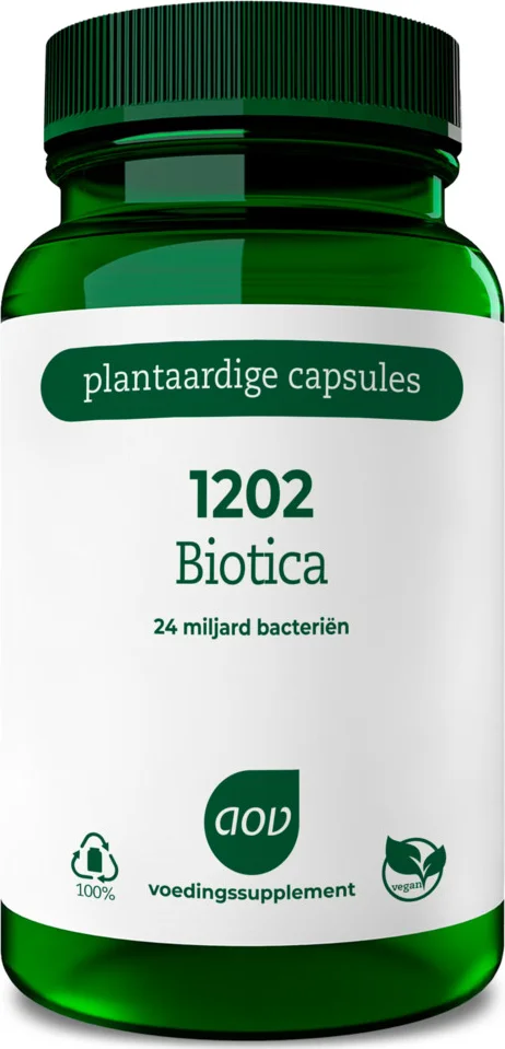 2x AOV 1202 Biotica 24 miljard 30 vegacapsules