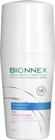 3x Bionnex Perfederm Deomineral Roller Gevoelige Huid 75 ml
