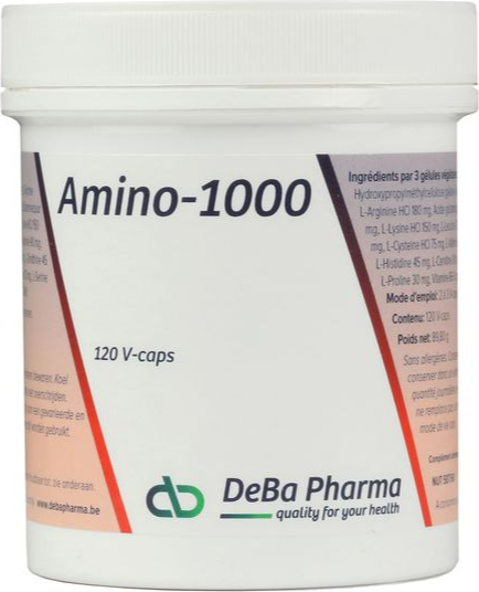 Deba Pharma Amino-1000 Capsules 120VCP