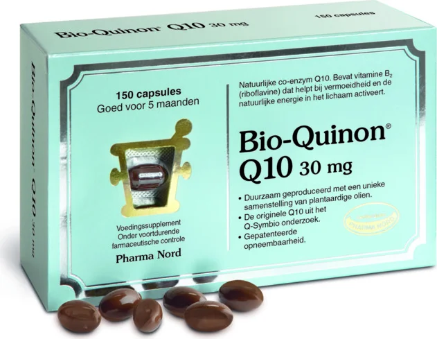 2x Pharma Nord Bio-Quinon Active Q10 30 mg 150 capsules