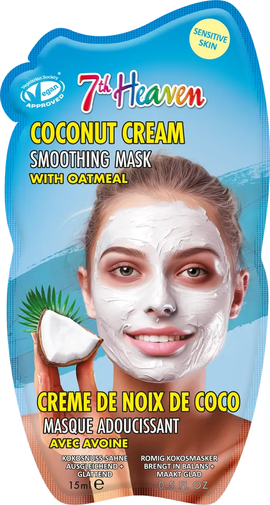 7th Heaven Face Mask Coconut Crème 15ML