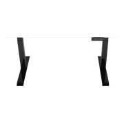 Euroseats Elektrisch Zit Sta Bureau 140 x 80 Zwart/Wit