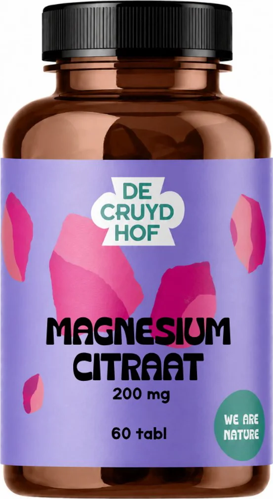 Cruydhof Magnesium Citraat Tabletten 60TB