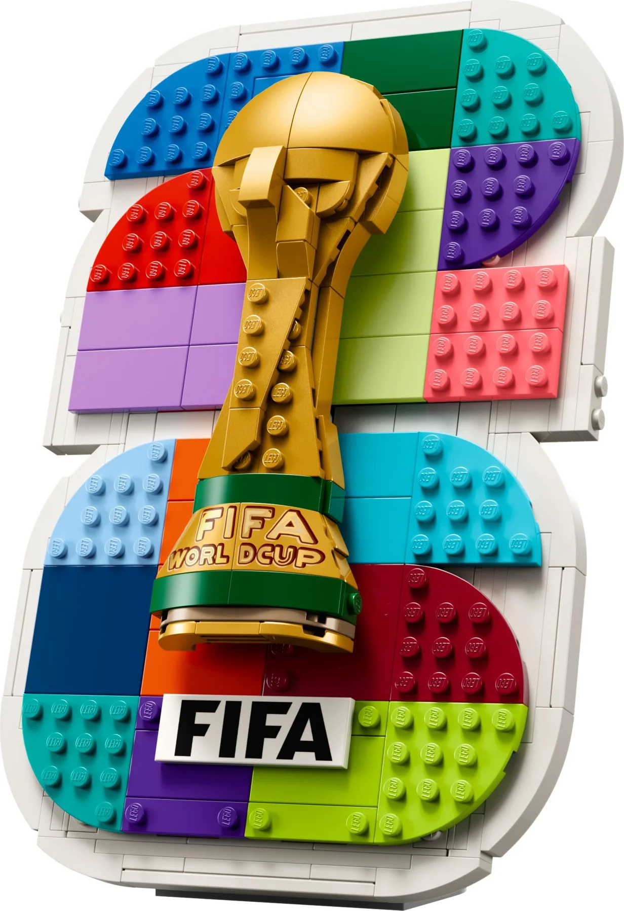 LEGO Editions FIFA World Cup 2026 Officieel Logo Voetbal Wereldbeker Bouwpakket - 43032