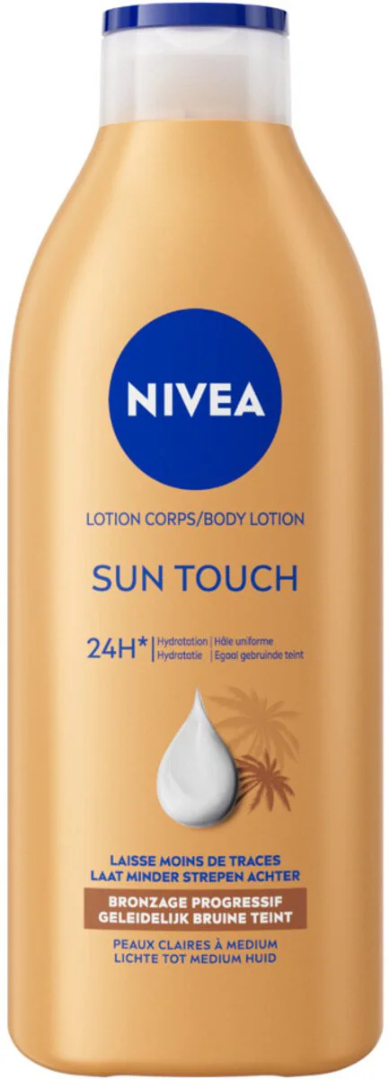 6x NIVEA Bronze Effect Lichte Huid 400 ml