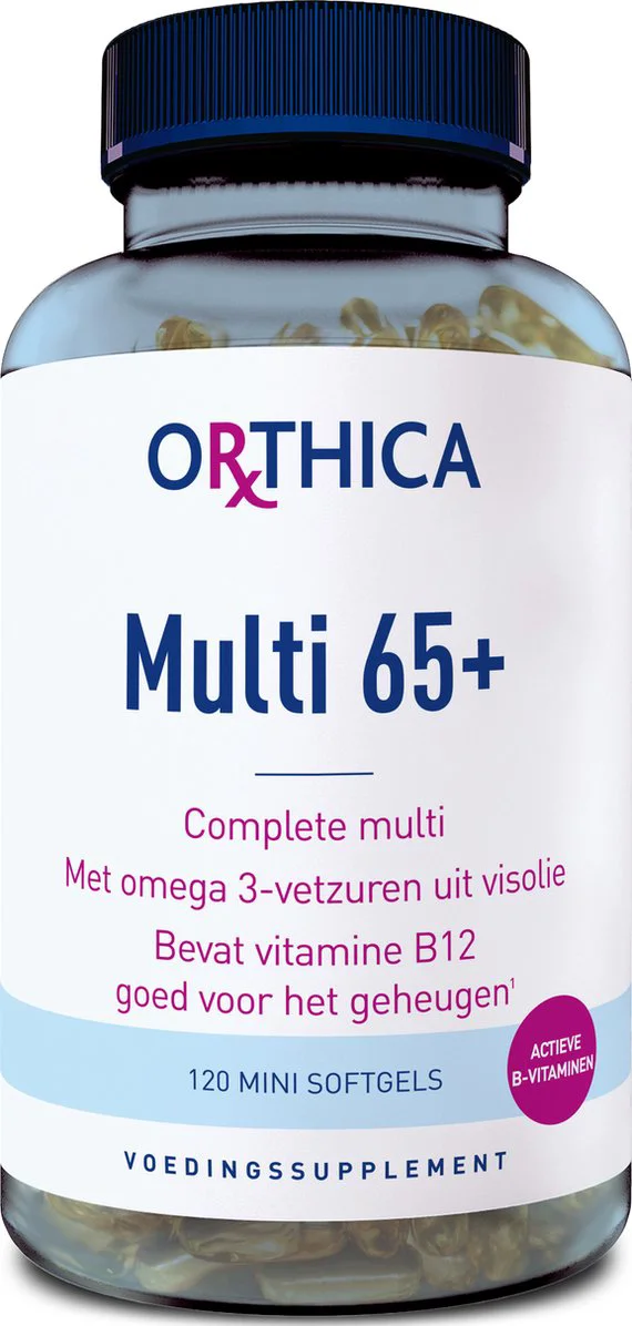 Orthica Multi 65+ 120 softgels