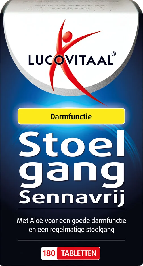 3x Lucovitaal Stoelgang Sennavrij 180 tabletten