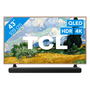 TCL QLED 43" A400 Pro (2026) + TCL S45H 2.0 Soundbar