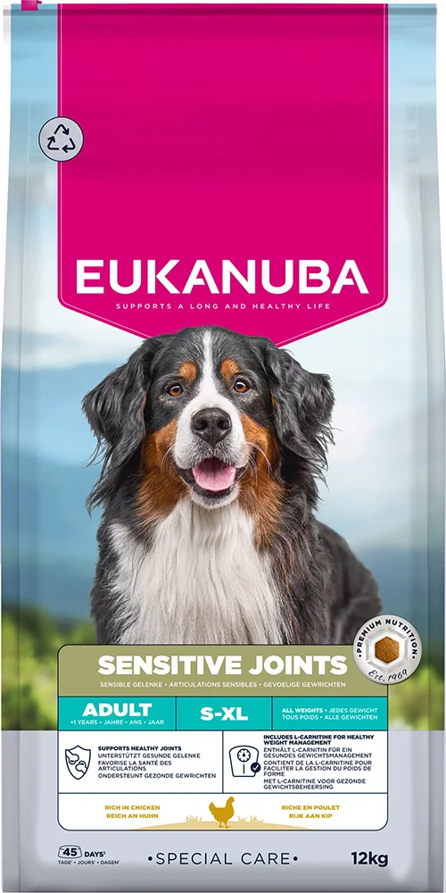 Eukanuba Hondenvoer Droog Special Care Adult Sensitive Joints 12 kg