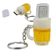 Ulticool USB-stick Bierglas - 16 GB - Drank - Bier - Geel