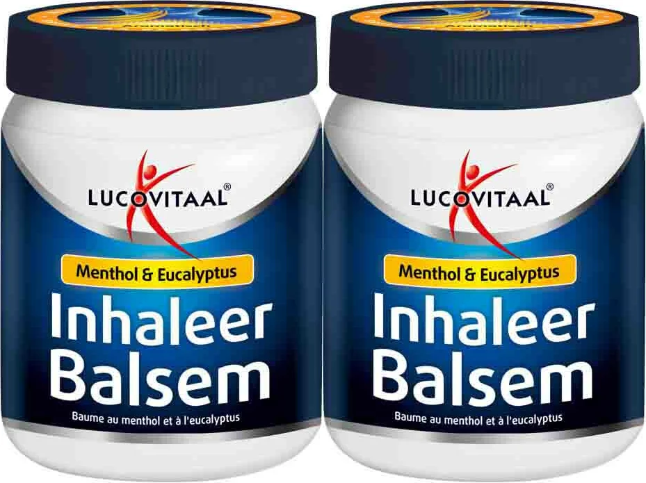 2x Lucovitaal Inhaleer Balsem 100 gr