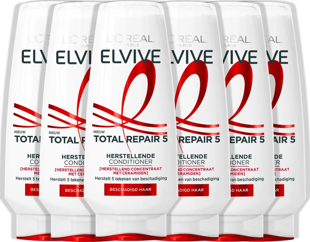 6x L'Oréal Elvive Total Repair 5 Conditioner 200 ml