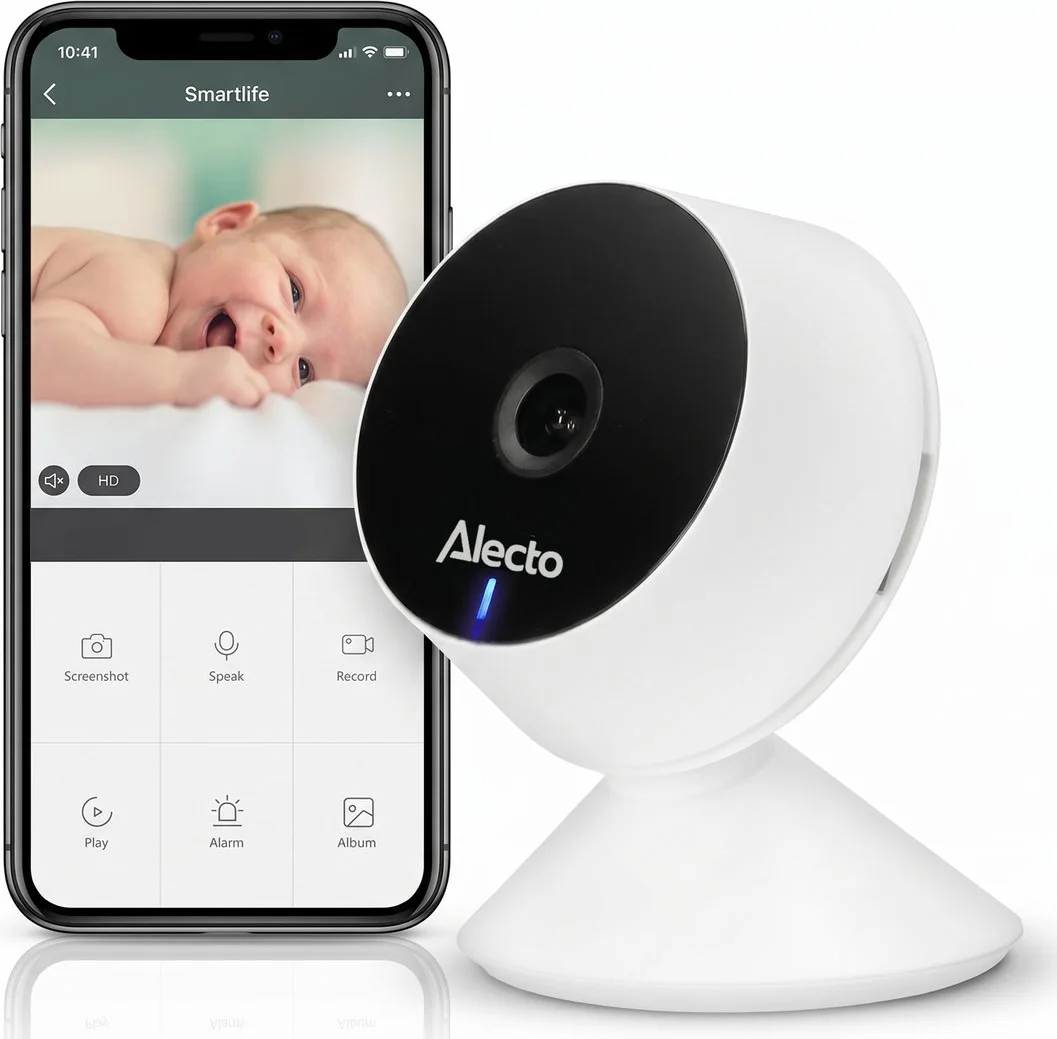 Alecto SMARTBABY5 Wifi Babyfoon met Camera