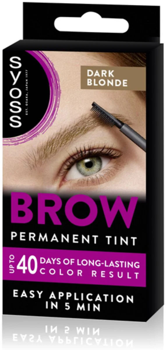 3x Syoss Browtint Dark Blonde