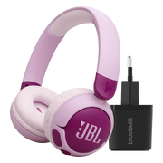 JBL JR320BT Paars + Oplader