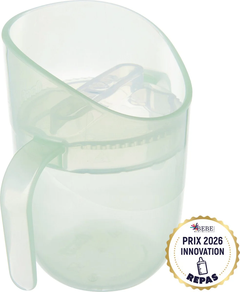 Difrax LOVI Genius Cup Oefenbeker Pistachio