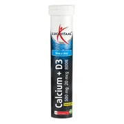 Lucovitaal Calcium 500mg + D3 Citroensmaak 20 bruistabletten