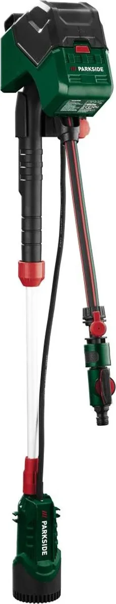 PARKSIDE Accu-regentonpomp 12 V met accu en lader