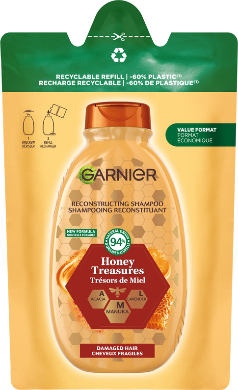 Garnier Loving Blends Honing Goud Shampoo Refill 250 ml