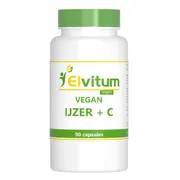 Elvitum Vegan IJzer + C Capsules 90VCP