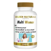 2x Golden Naturals Multi Woman 60 tabletten