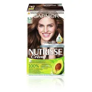 3x Garnier Nutrisse Ultra Crème Permanente Haarkleuring 5.3 Licht goudbruin