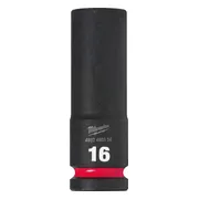 Milwaukee ShockWave™ Krachtdop 1/2" | lang | 16mm - 4932480334