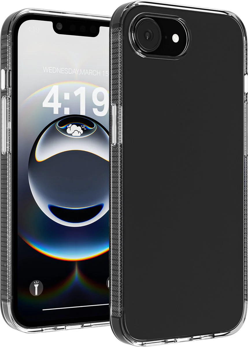 Hoesje - Geschikt voor Apple iPhone 16e/17e - Transparant - Hoes Cover - Shock Proof Case