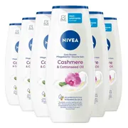6x NIVEA Douchecrème Cashmere & Cotton Seed Oil 250 ml