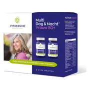 Vitakruid Multi Dag & Nacht Vrouw 50+ 100% Vegan 2 x 30 60TB