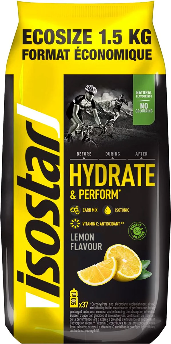 Isostar Hydrate & Perform Lemon 1500 gr