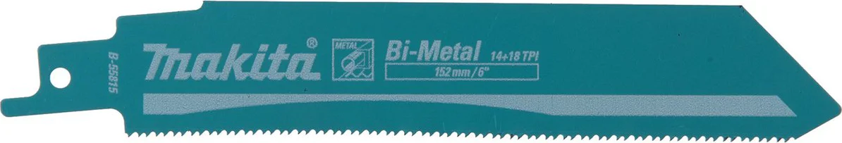 Makita B-55815 Reciprozaagblad Staal 132mm