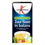 2x Lucovitaal Thee Zuur Base 20 stuks