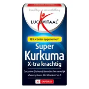 3x Lucovitaal Super Kurkuma X-tra Krachtig 30 capsules