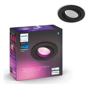 Philips Hue Centura inbouwspot White and Color - rond - Zwart