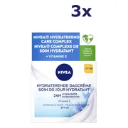 3x NIVEA Dagcrème Hydraterend SPF30 50 ml