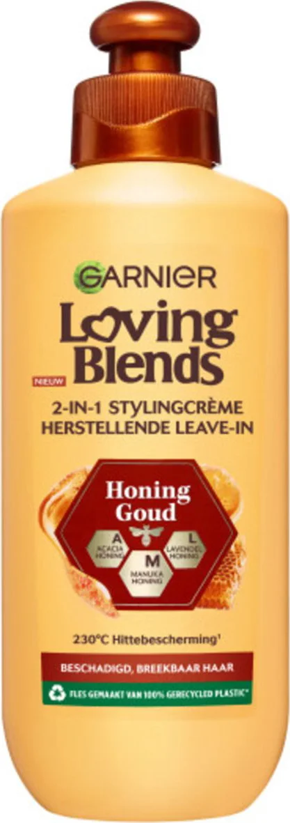 Garnier Loving Blends Honing Goud Leave-in Crème 200 ml