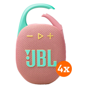JBL Clip 5 Roze 4-pack