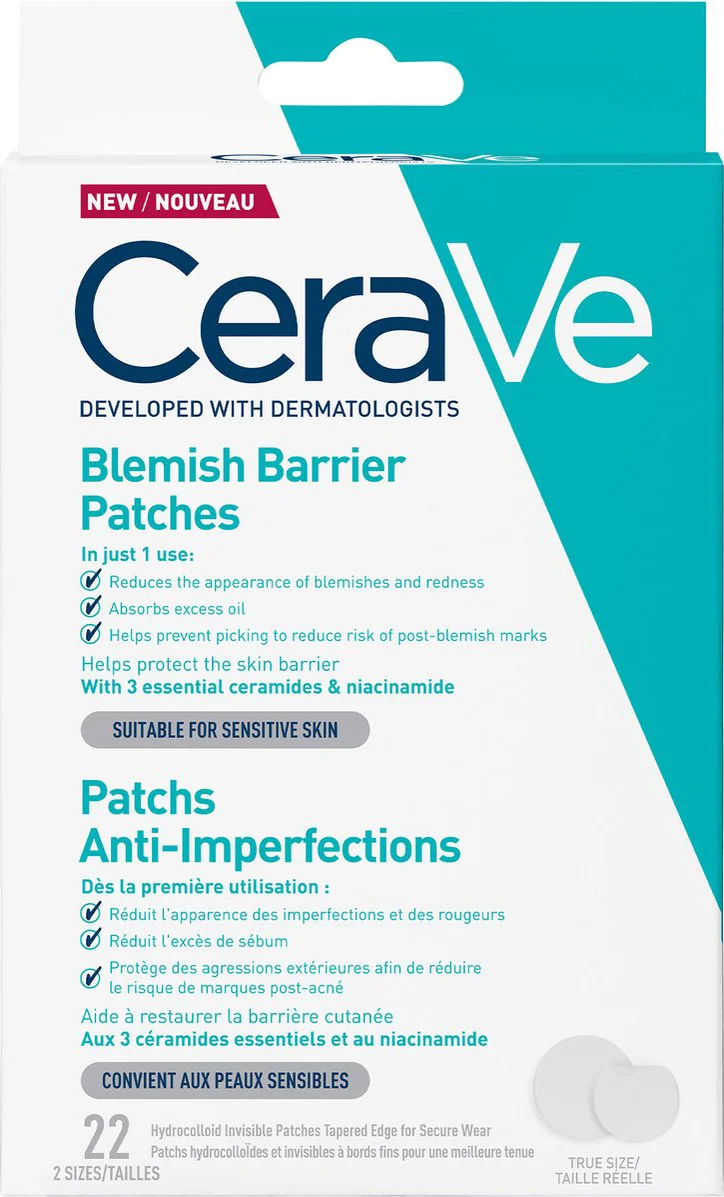 CeraVe Anti-puistjes Pleisters Patches 22ST
