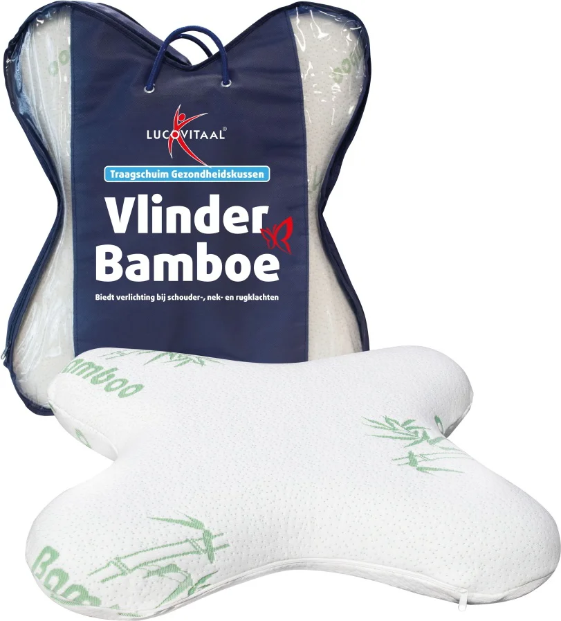 Lucovitaal Vlinderkussen Bamboe