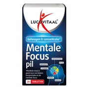 3x Lucovitaal Mentale Focus Pil 20 tabletten