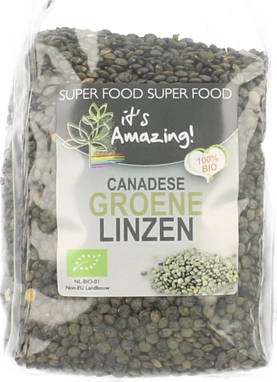 Its Amazing Canadese Groene Linzen 500GR