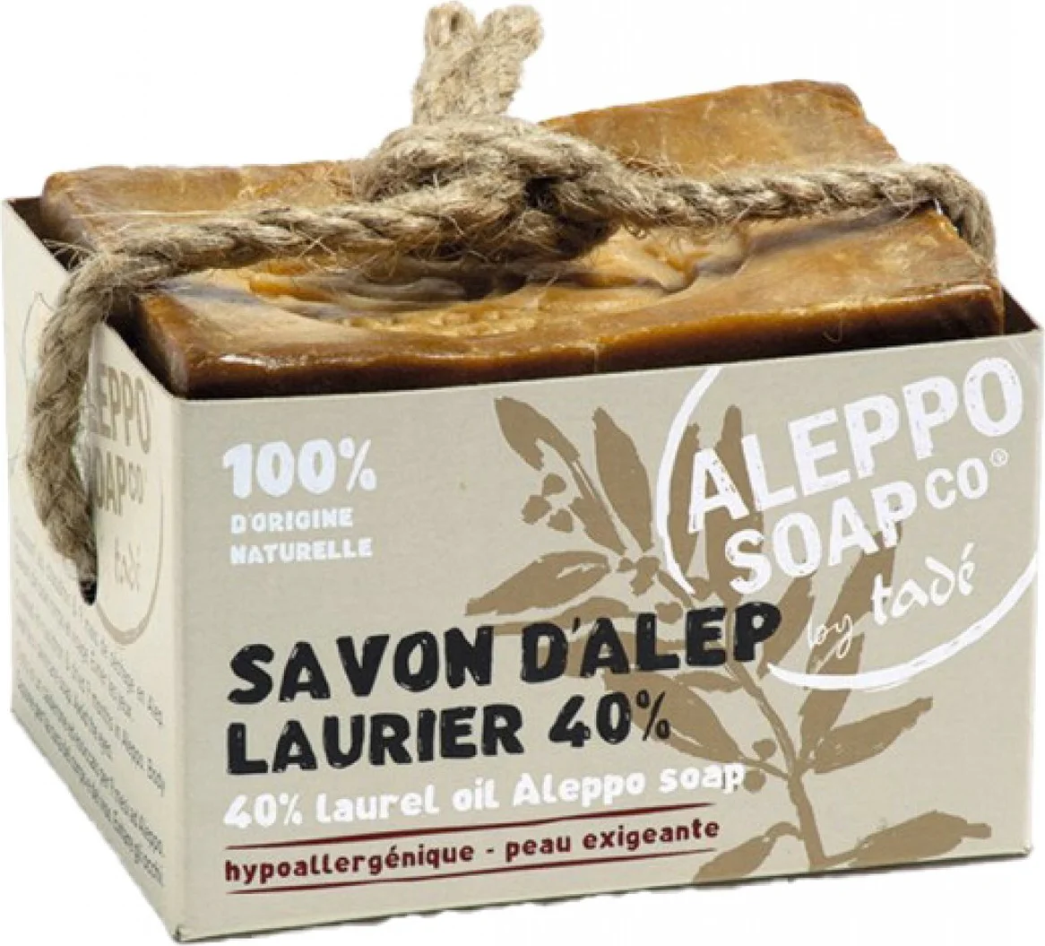 Aleppo Soap Co Savon D'Aleppo Laurier 40% 200GR