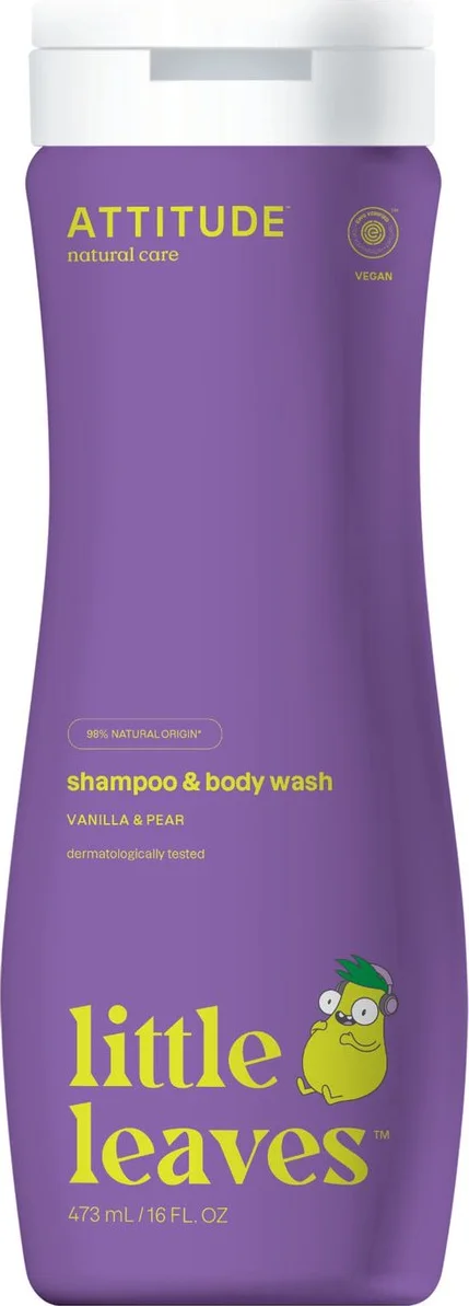 Attitude Little Leaves 2-in-1 Shampoo & Body Wash 473ML