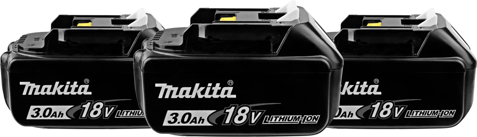 Makita BL1830B LXT 18V 3,0Ah accu 3-pack