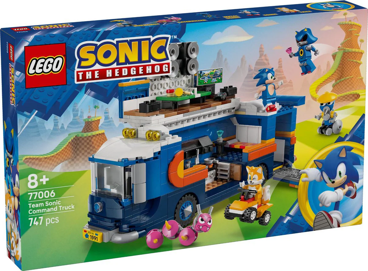 LEGO Sonic team Sonic commandotruck 77006