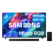Samsung Micro RGB 55" R85H (2026) + Samsung HW-B66CF (2025)